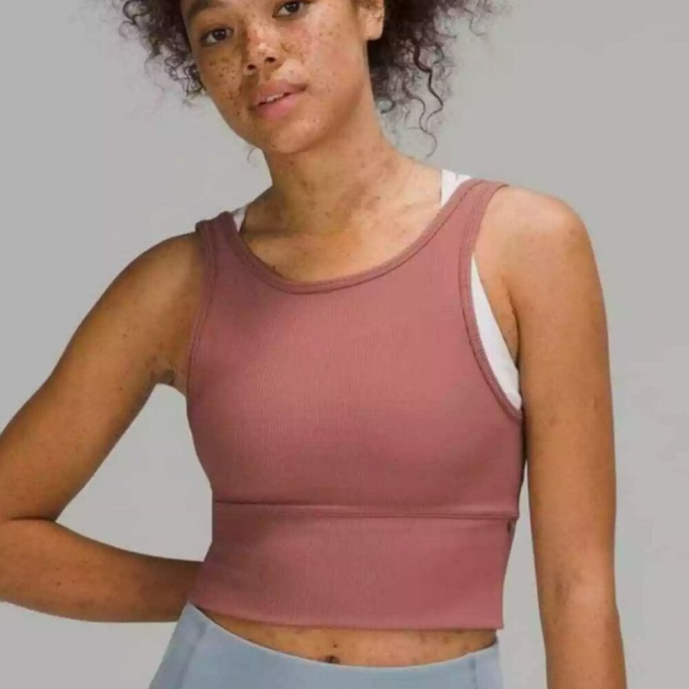 Lululemon Power Pivot Ribbed Tank Top